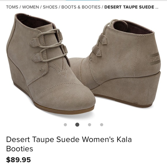 Toms Booties - Size 9.5 - Picture 7 of 7